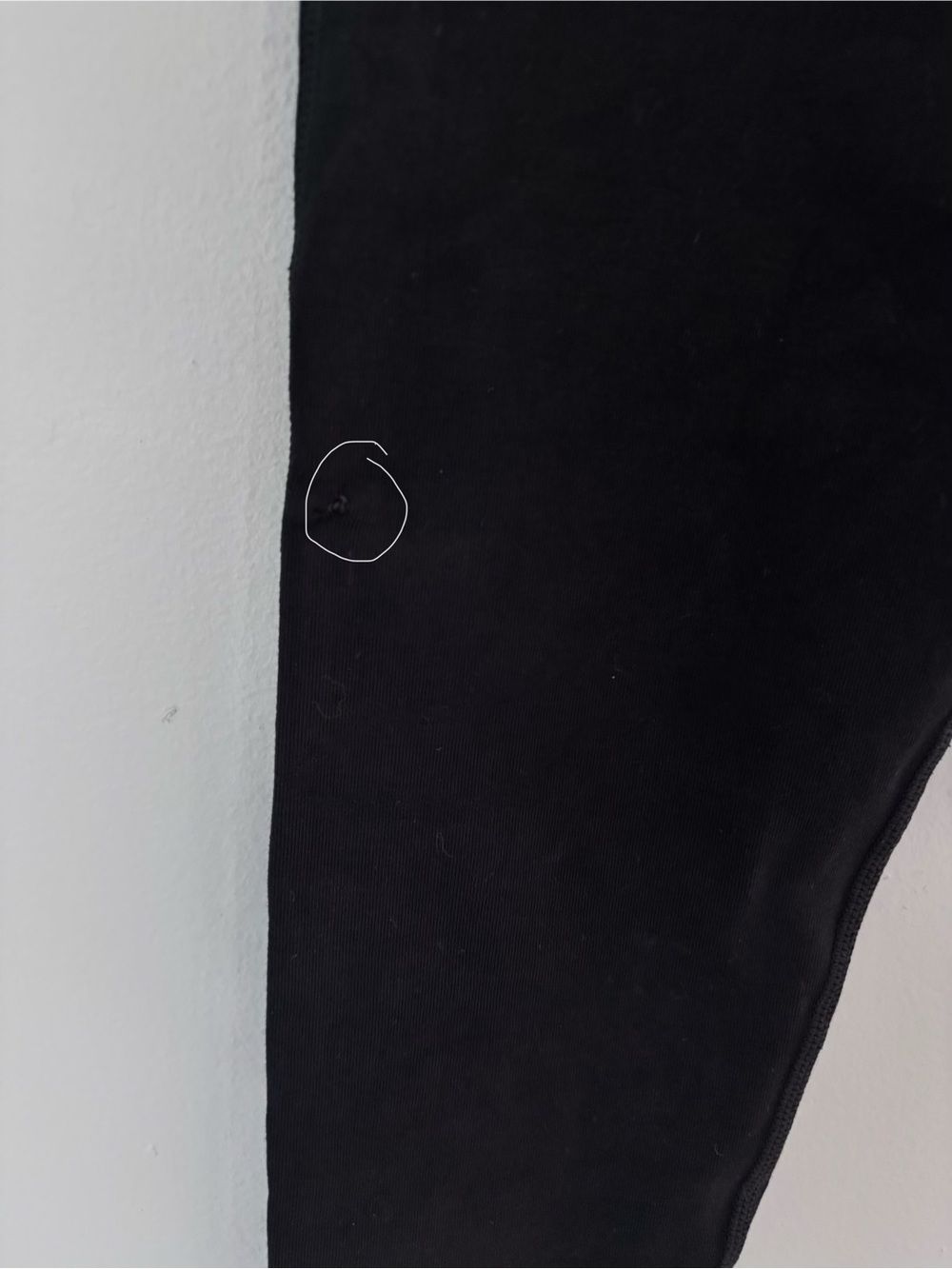 Calvin Klein Black Performance Leggings with White Side Logo - Picture 4 of 7